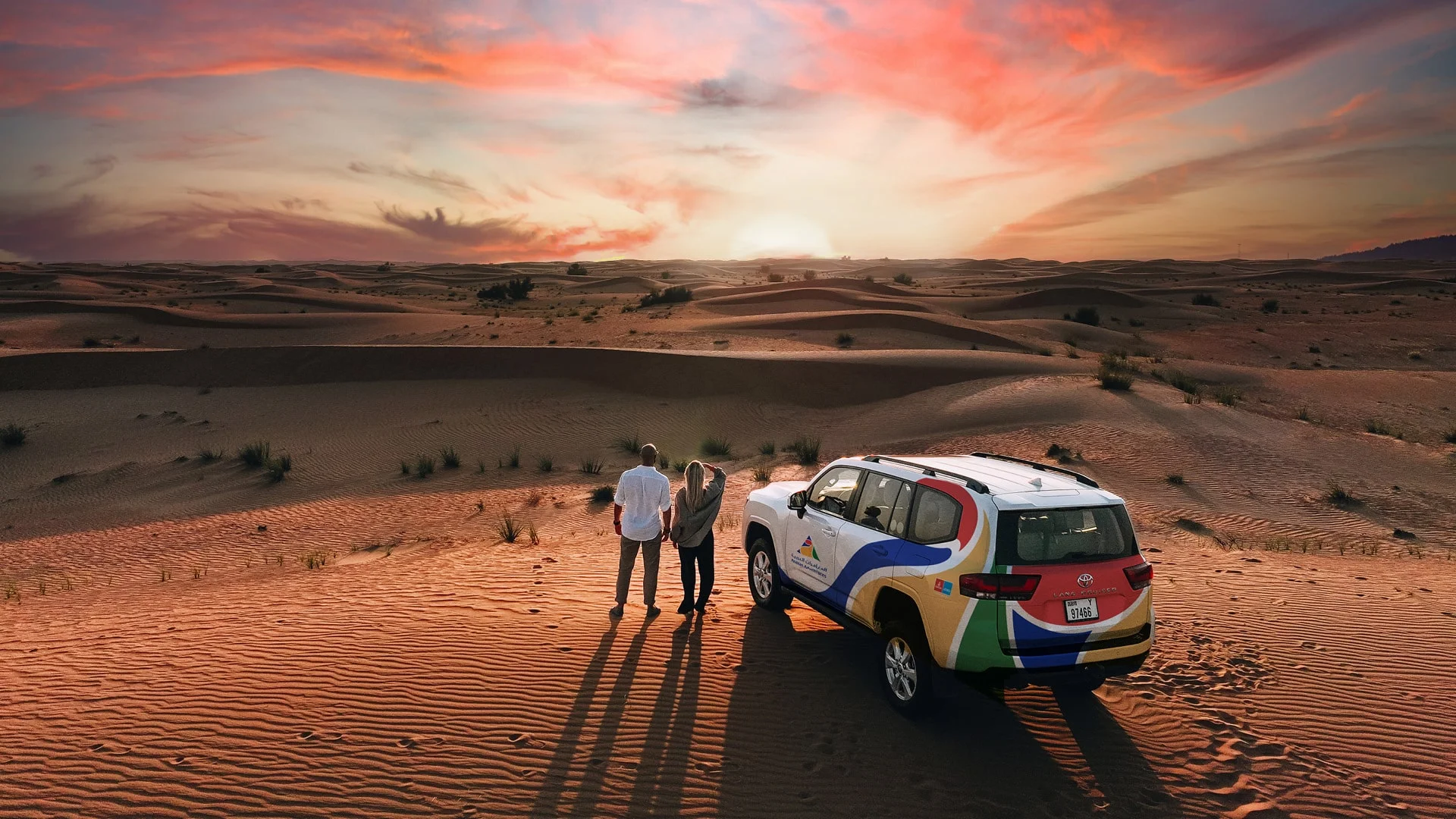 Evening Desert Safari in Dubai, , large